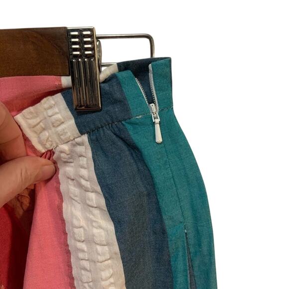 Emily and Fin “Iona” skirt maxi vertical striped Le Soleil line - Picture 5 of 7